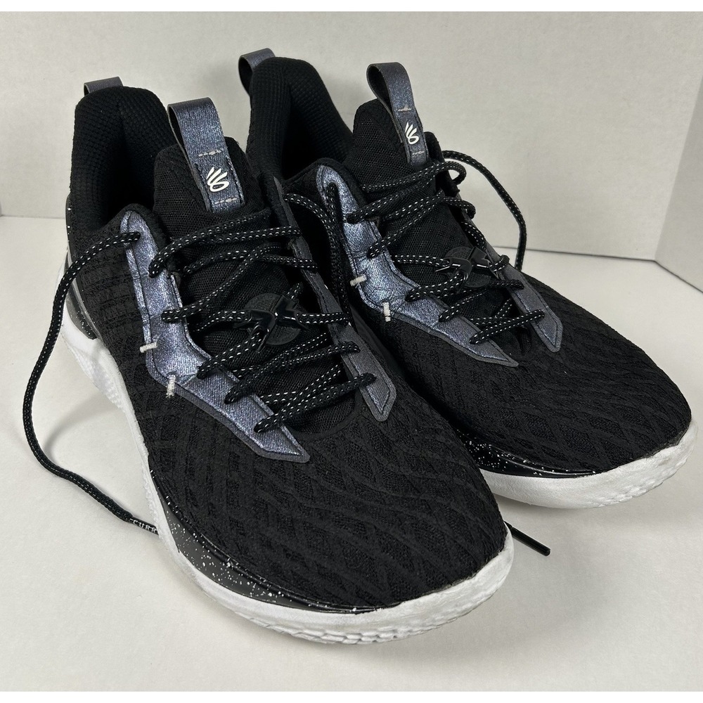 Under Armour Unisex Curry Flow 10 Basketball Shoes Mens 15 Womens 16.5 Black